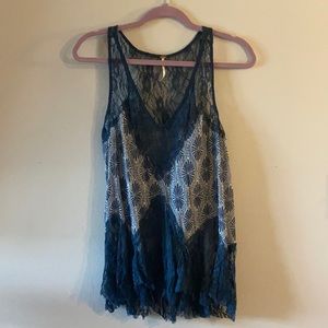 Free People Lace Tank